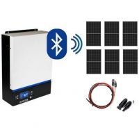 Zestaw Off-Grid - 6x Panel PV 410W + Inwerter ESB-3kW-24 + Akcesoria