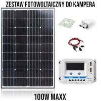 Zestaw Fotowoltaiczny Do Kampera 100W MAXX