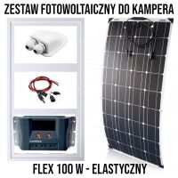 Zestaw Fotowoltaiczny Do Kampera FLEX 100W MAXX