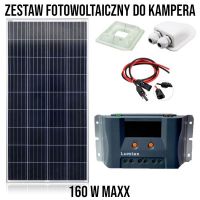 Zestaw Fotowoltaiczny Do Kampera 160W MAXX