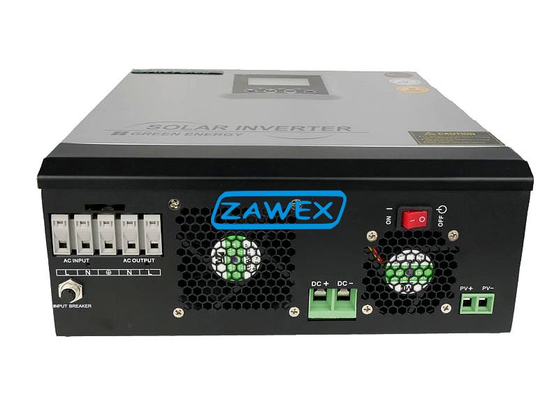 Falownik fotowoltaiczny Sanyu SPV18 VPM 1012 1kW złącza