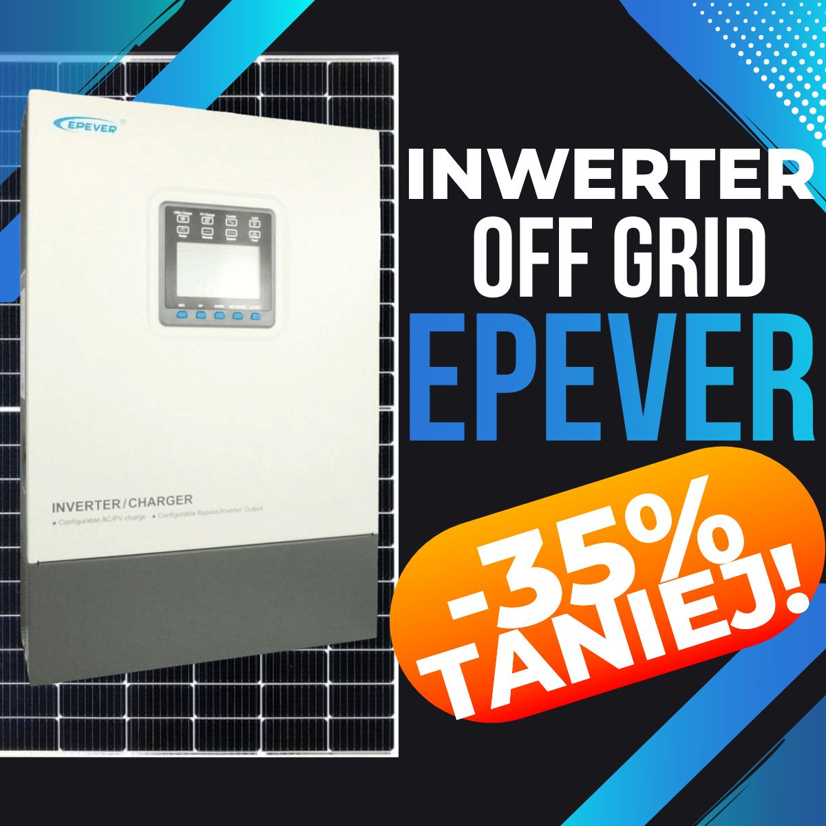 Inwerter Epever 5kW off grid 35% TANIEJ!