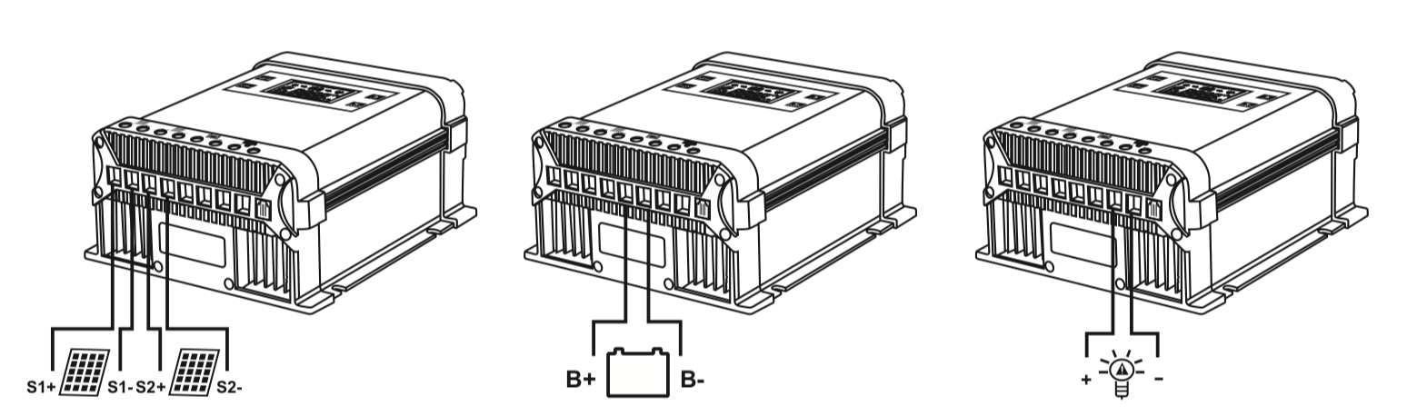 Regulator Solarny - Schemat Układu