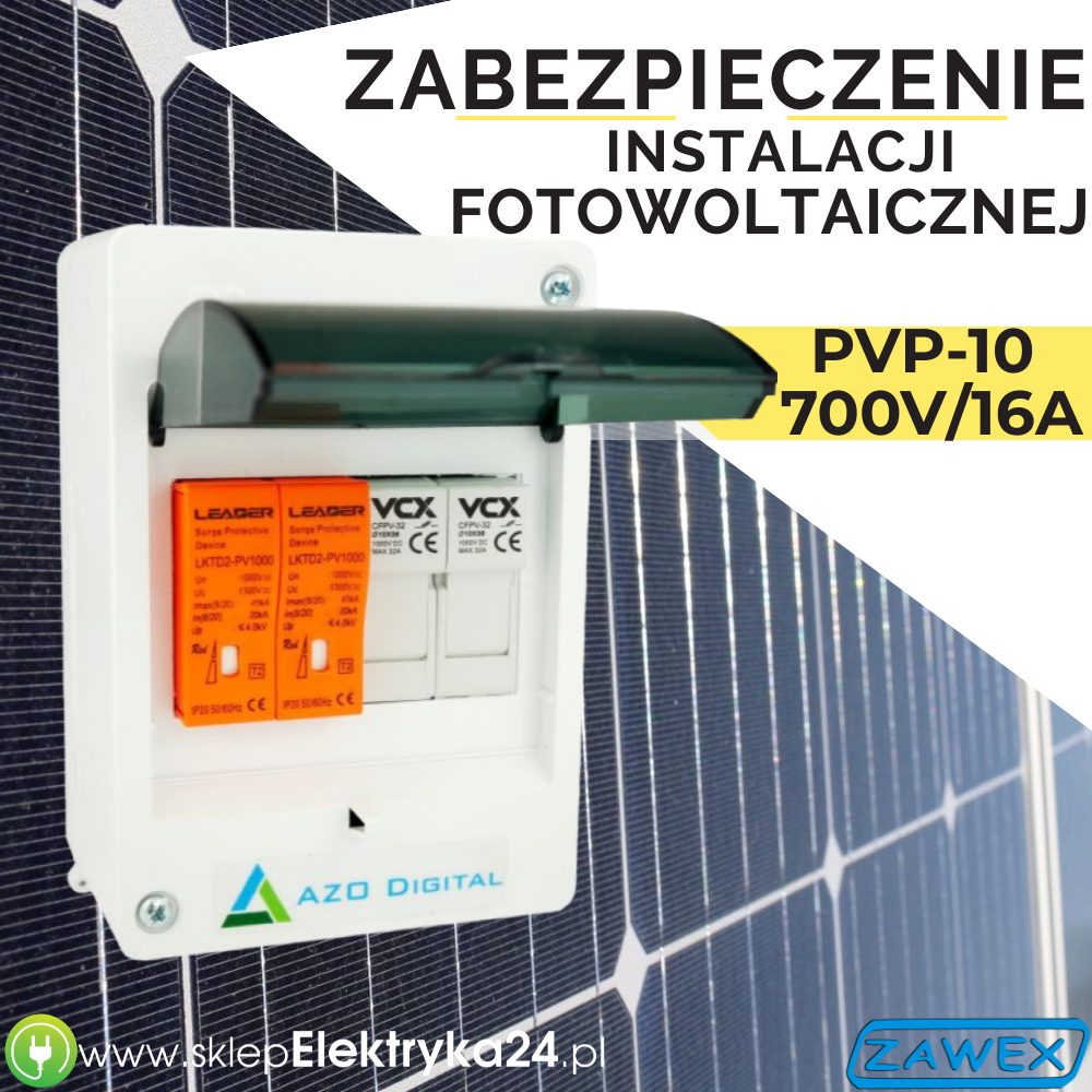 Zabezpieczenie instalacji fotowoltaicznej PVP-10 